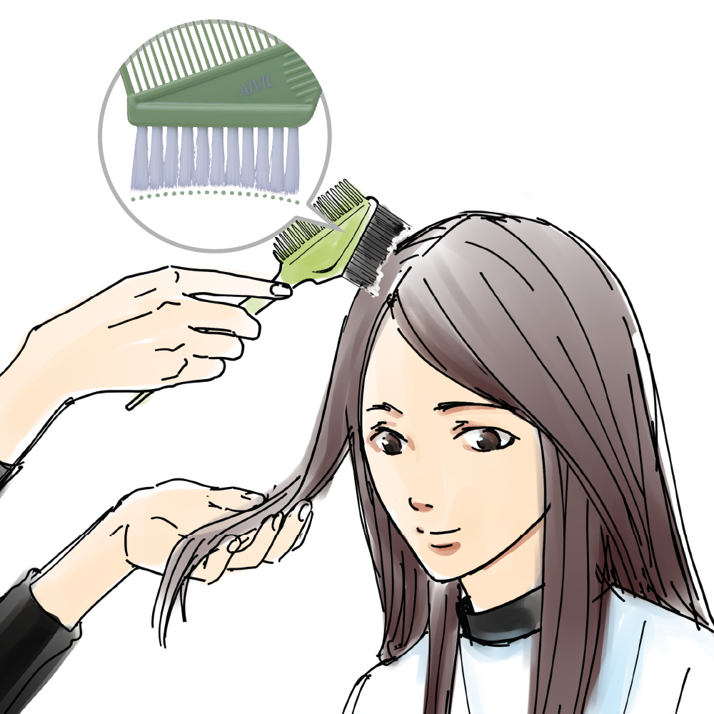 カラーRブラシ